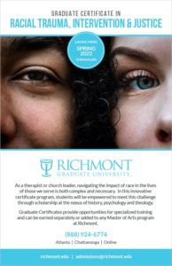 Download the Graduate Certificate in Racial Trauma, Intervention & Justice PDF